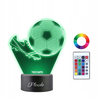 Plexido nočná lampa, viacfarebná